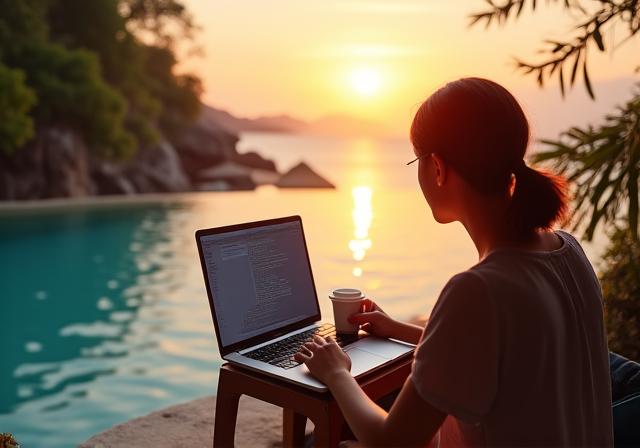 Digital nomad Indonesia